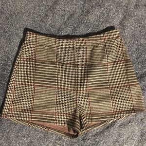 Checkered Shorts